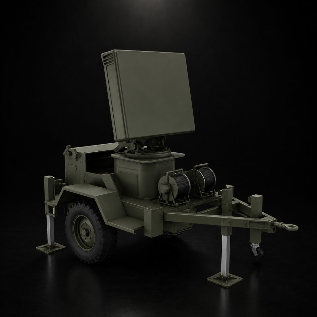 HADES EAGLE+ radar, long-range 4D X-band multi-mission radar